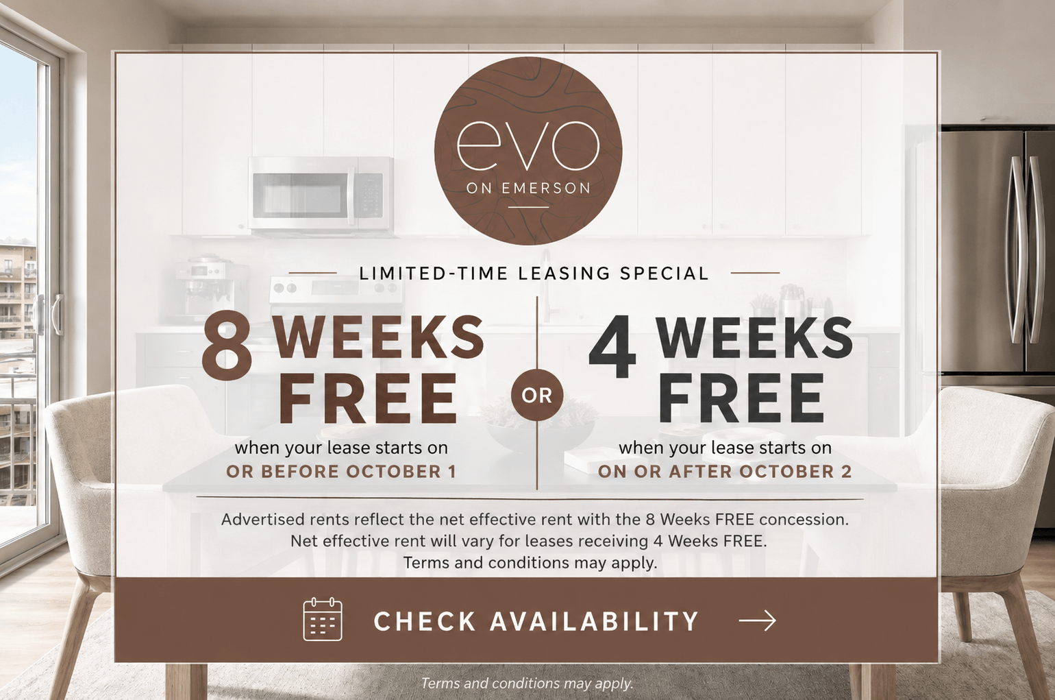Limited Time Leasing Special